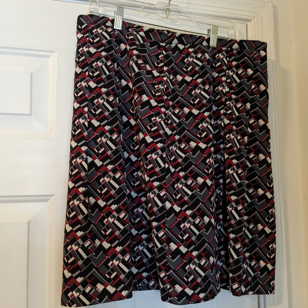 3 piece bundle Ann Taylor skirt and Signature black cropped pants and jacket